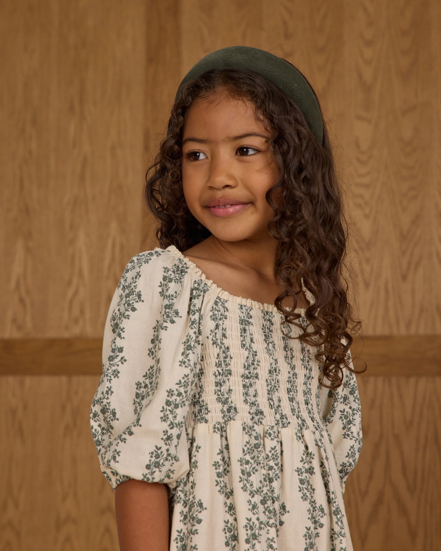 Della Dress || Green Vines