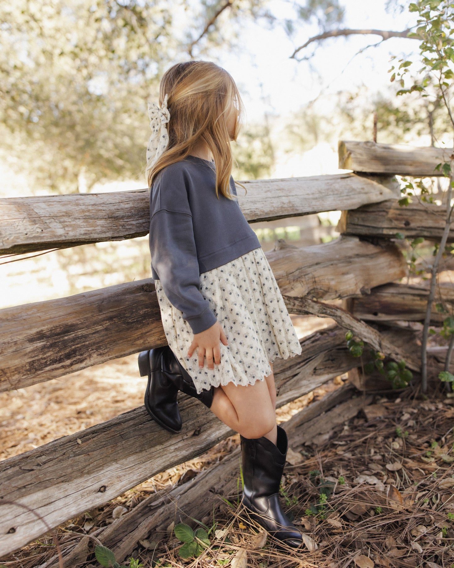 Sweatshirt Dress || Vintage Fleur