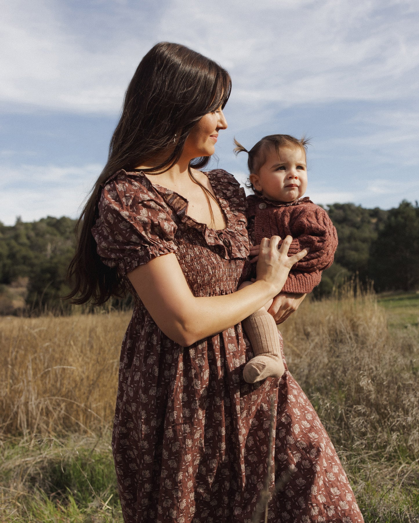 Women's Dillon Maxi Dress || Mulberry Iris