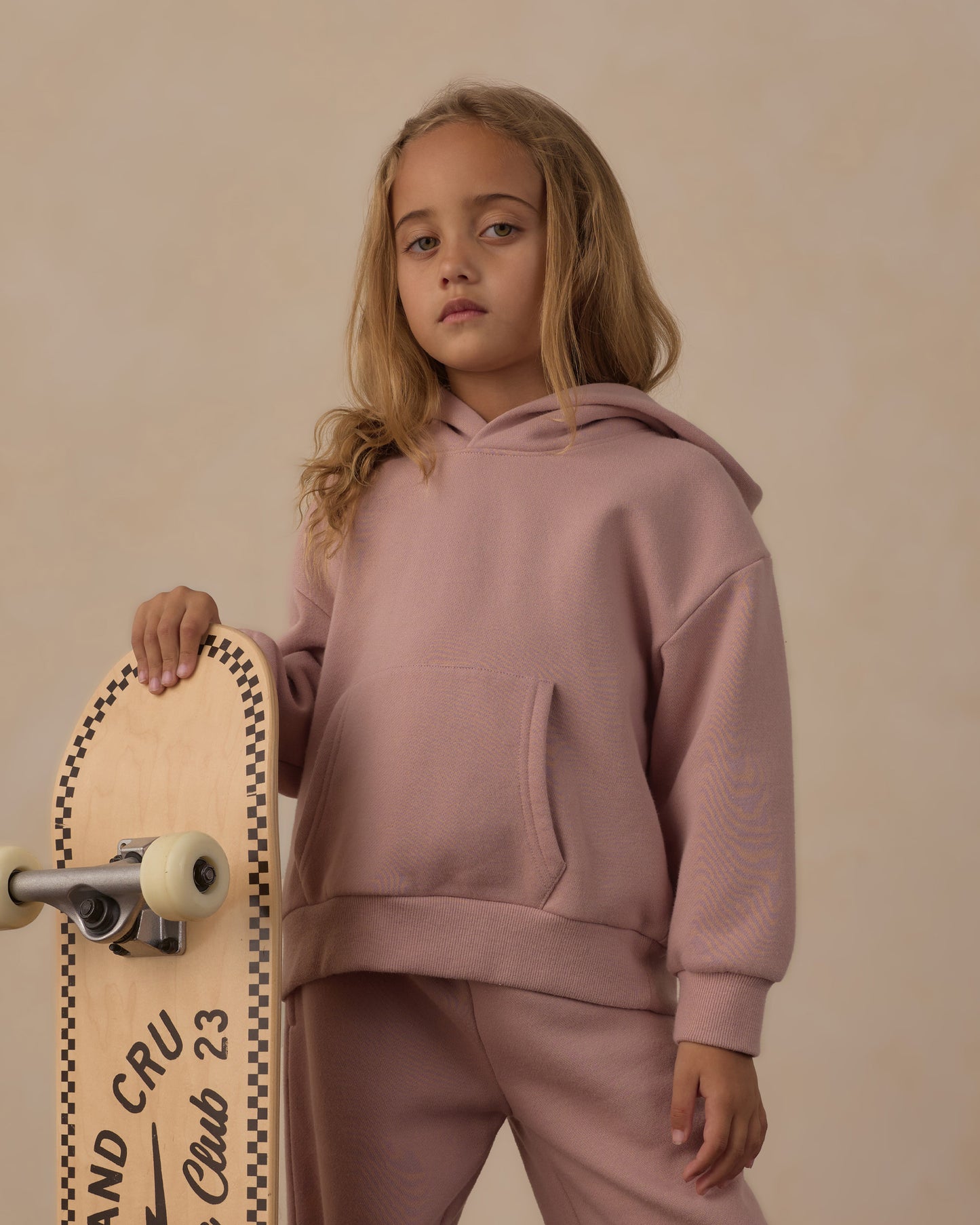 Relaxed Hoodie || Rosewood