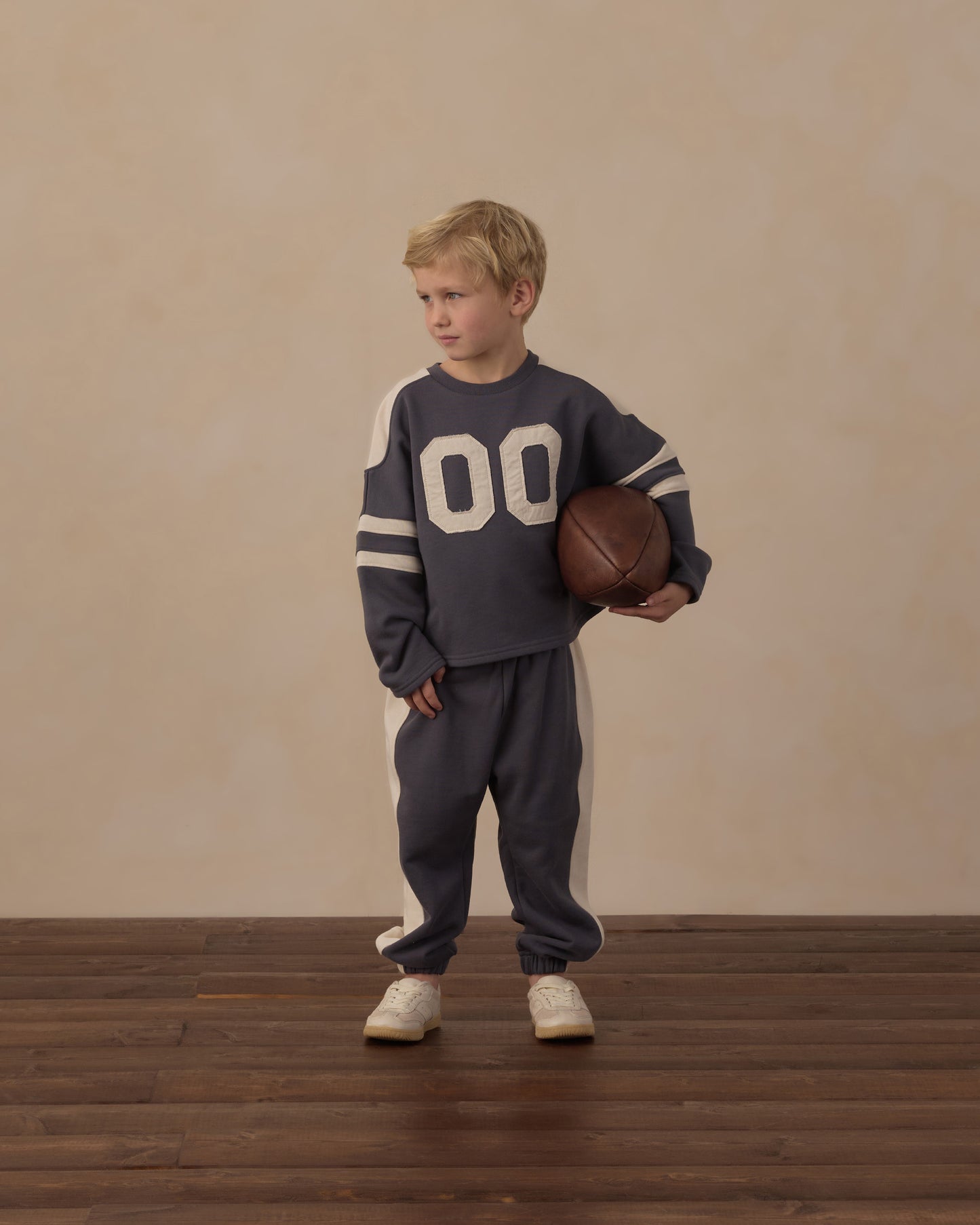 Paneled Sweatpant || Midnight