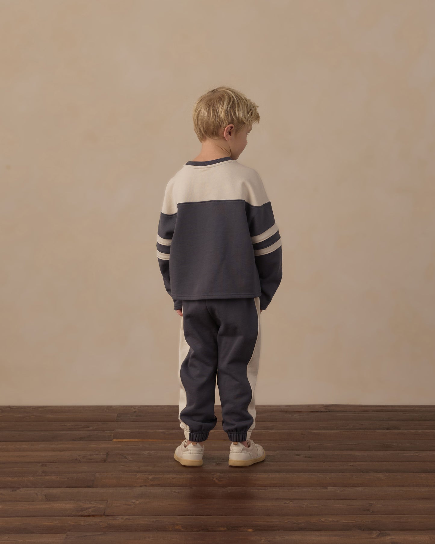 Paneled Sweatpant || Midnight