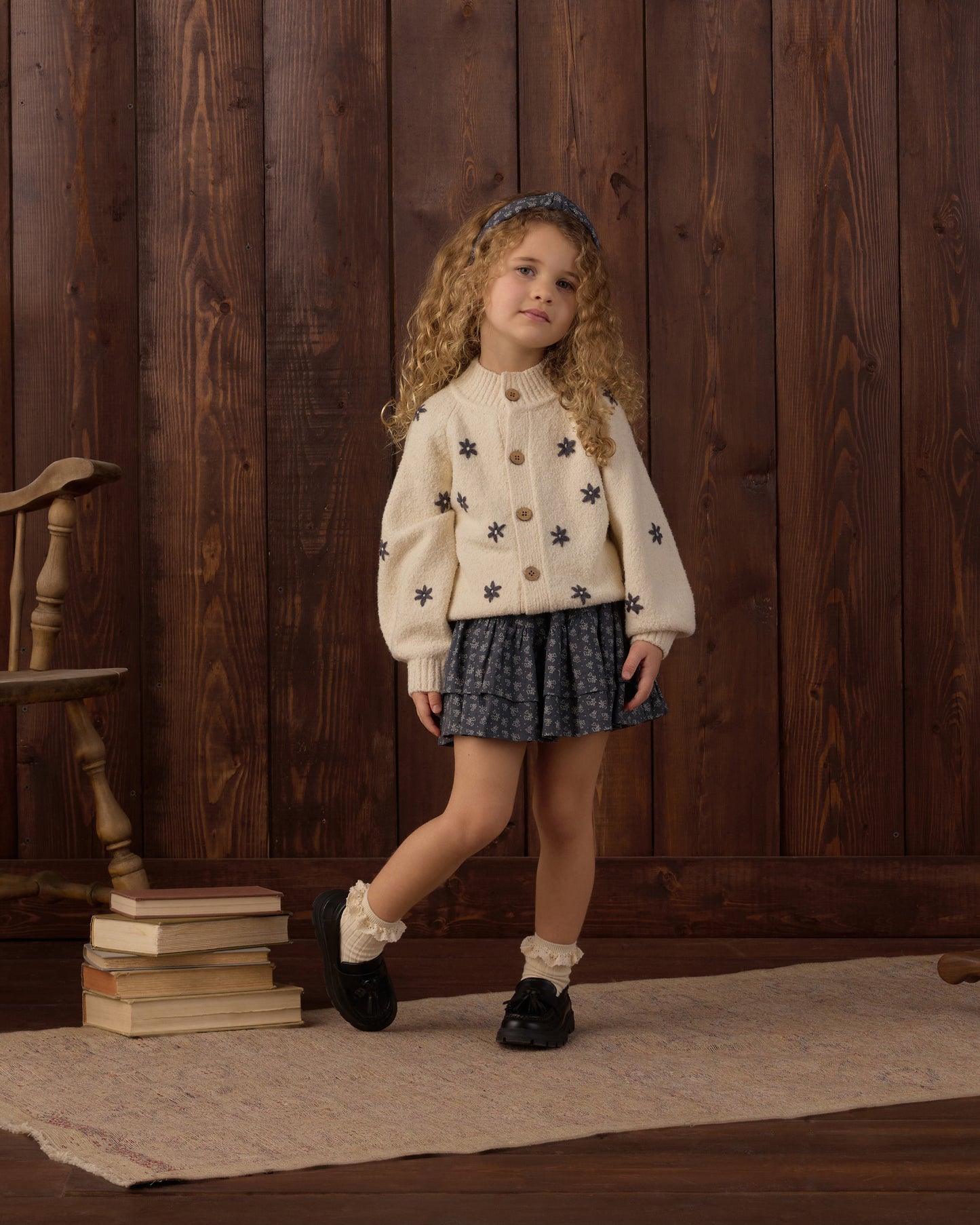 Tulip Cardigan || Midnight Daisy
