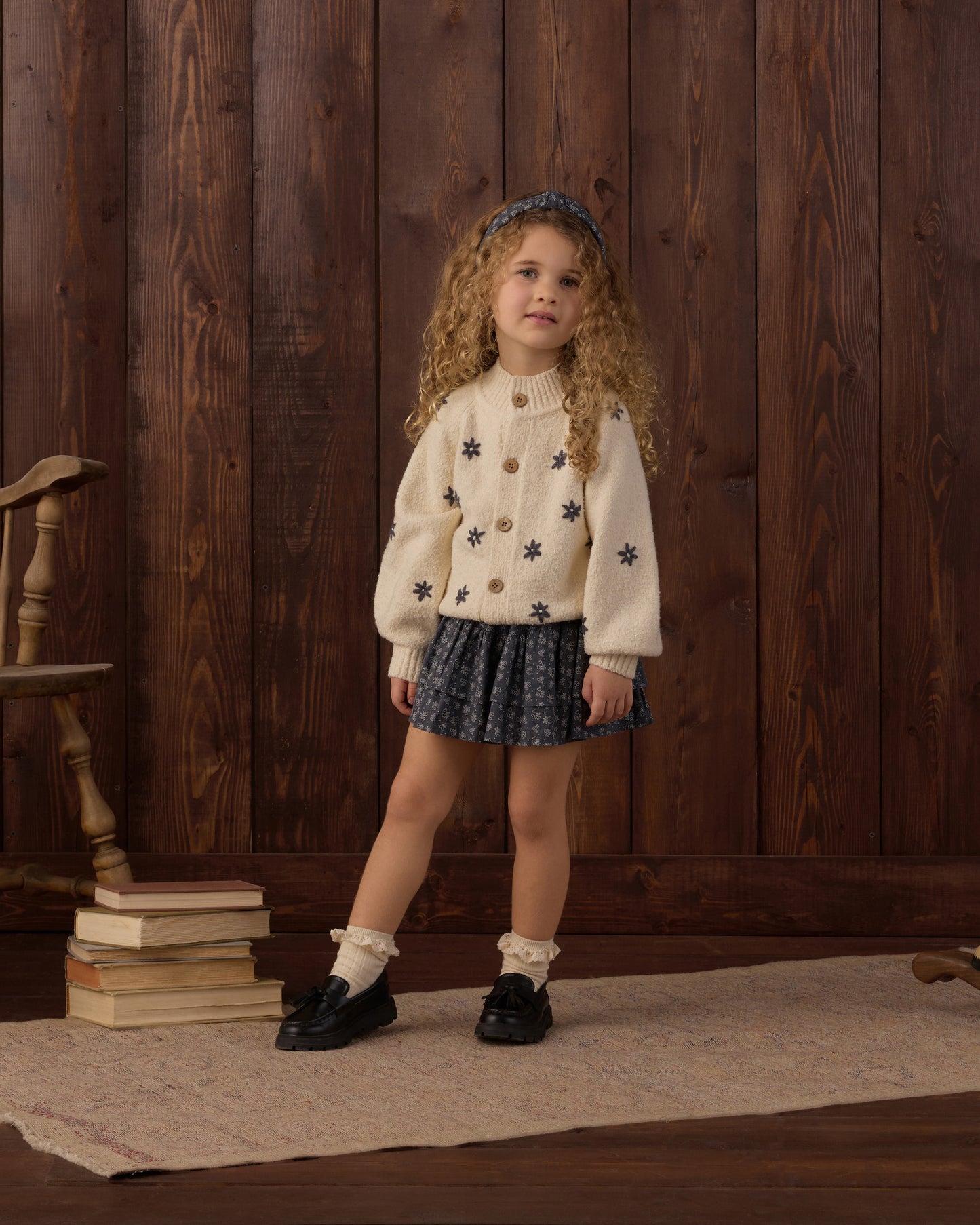 Tulip Cardigan || Midnight Daisy