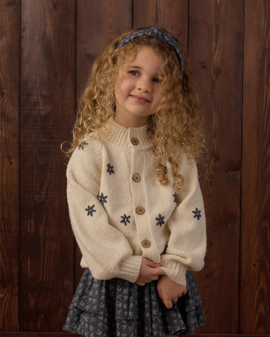 Tulip Cardigan || Midnight Daisy