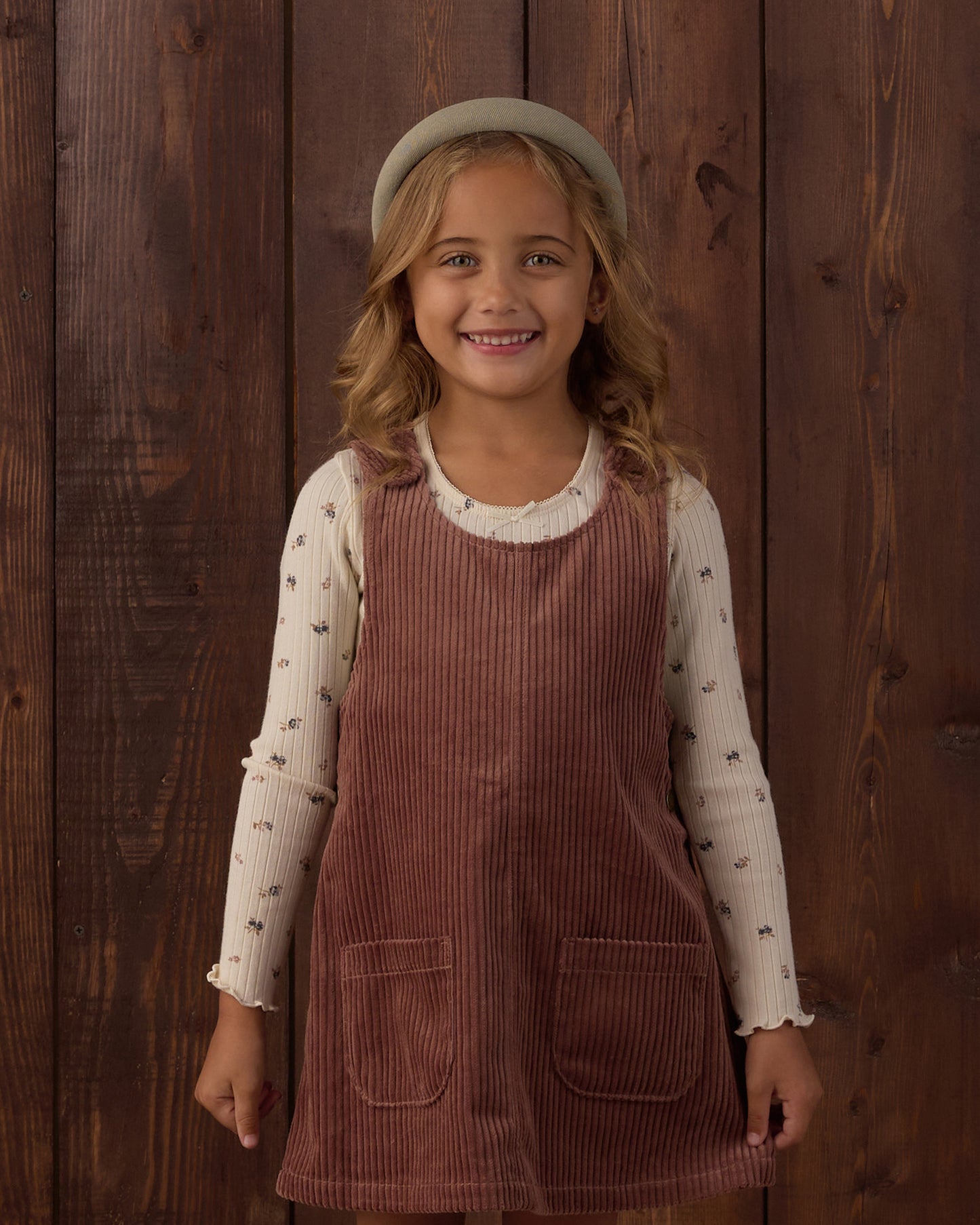 Odette Overall Dress || Mulberry
