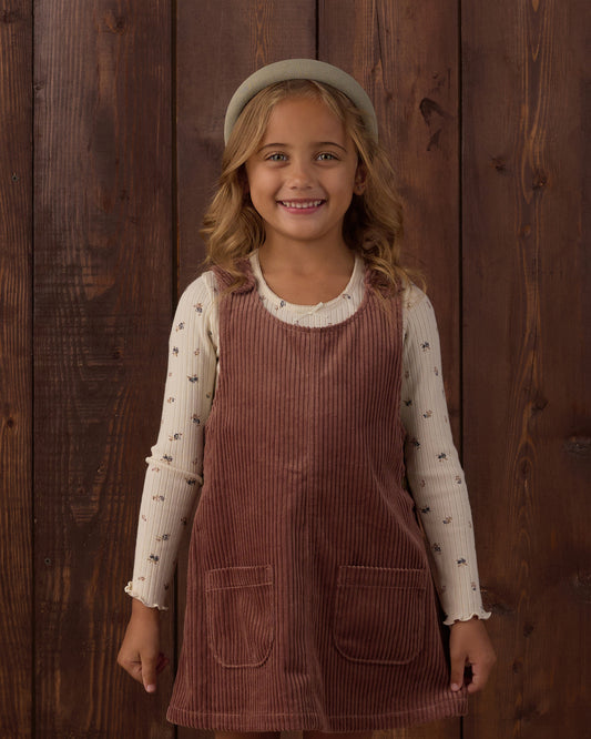 Odette Overall Dress || Mulberry