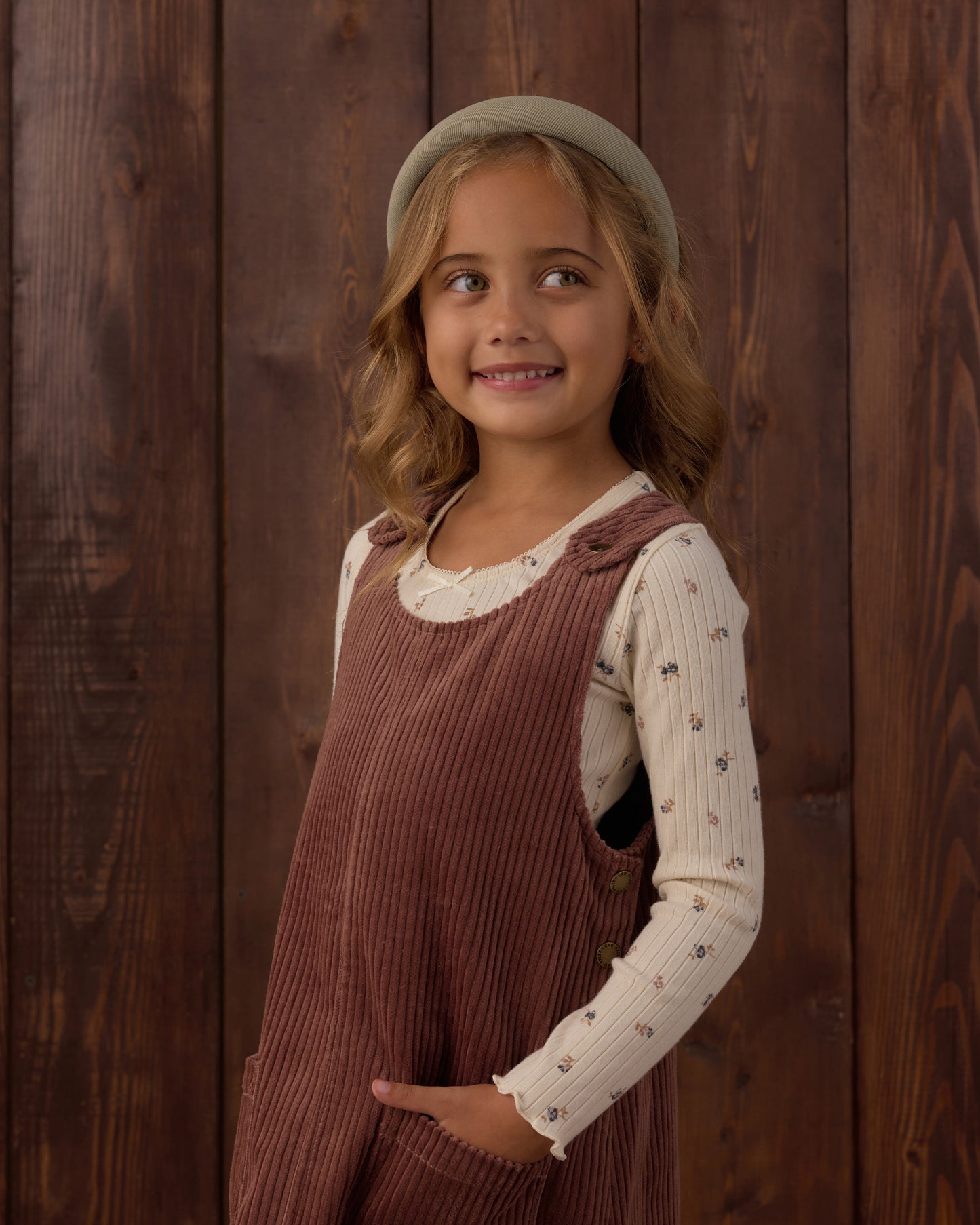 Odette Overall Dress || Mulberry