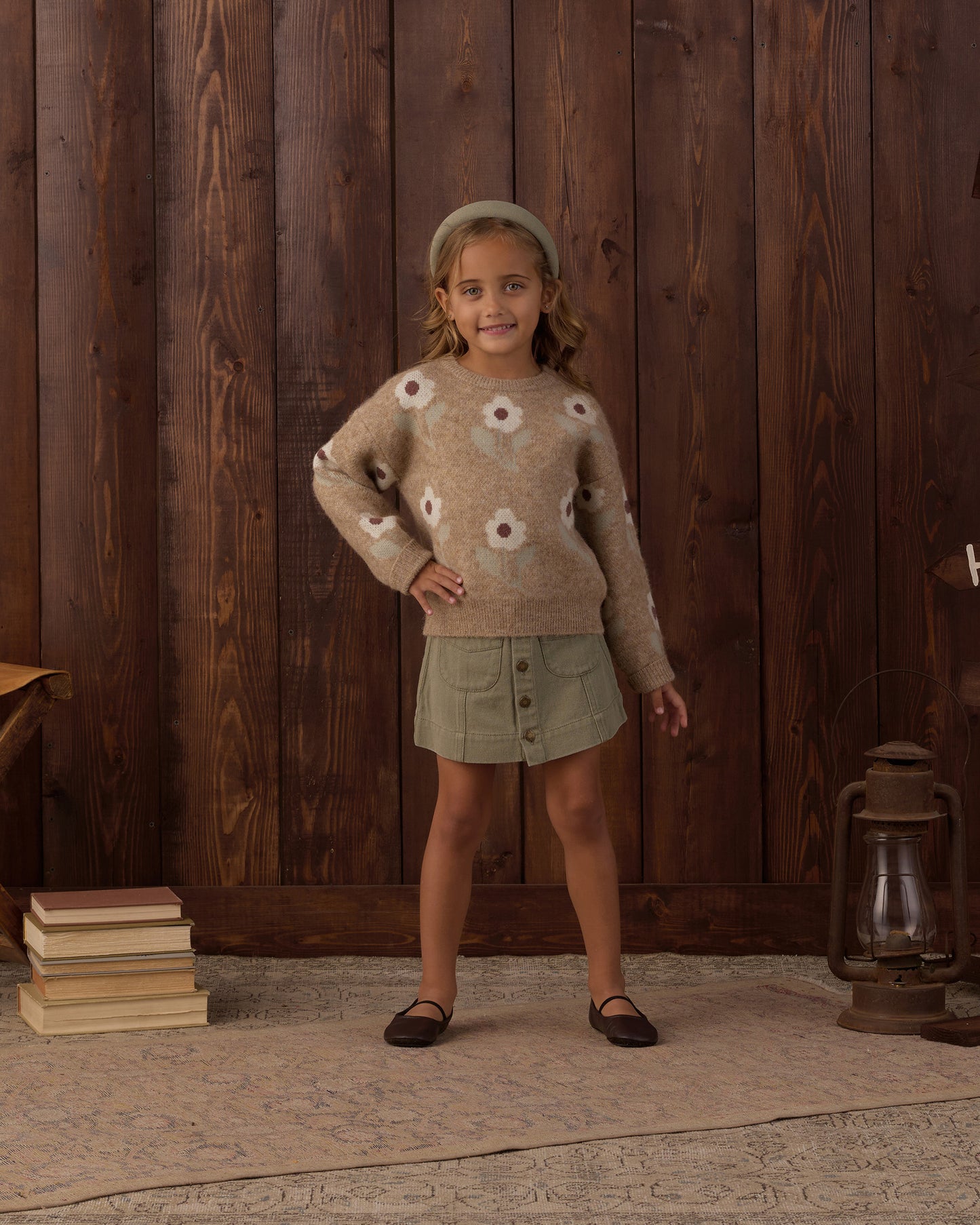 Denver Mini Skirt || Dark Sage