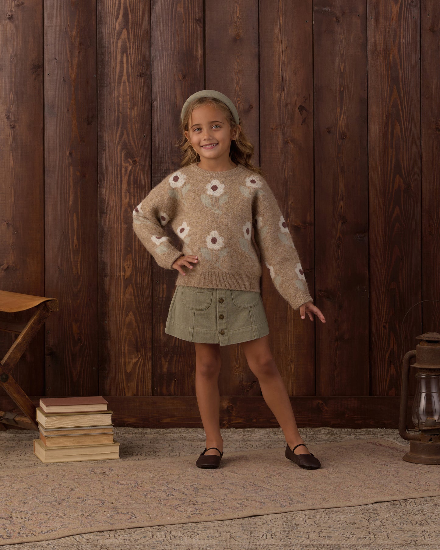 Denver Mini Skirt || Dark Sage