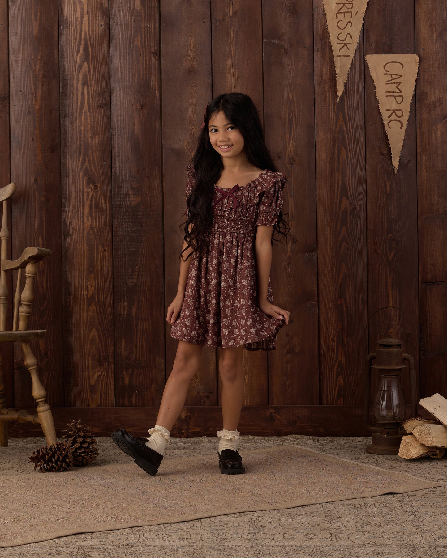 Dillon Dress Iris || Mullberry
