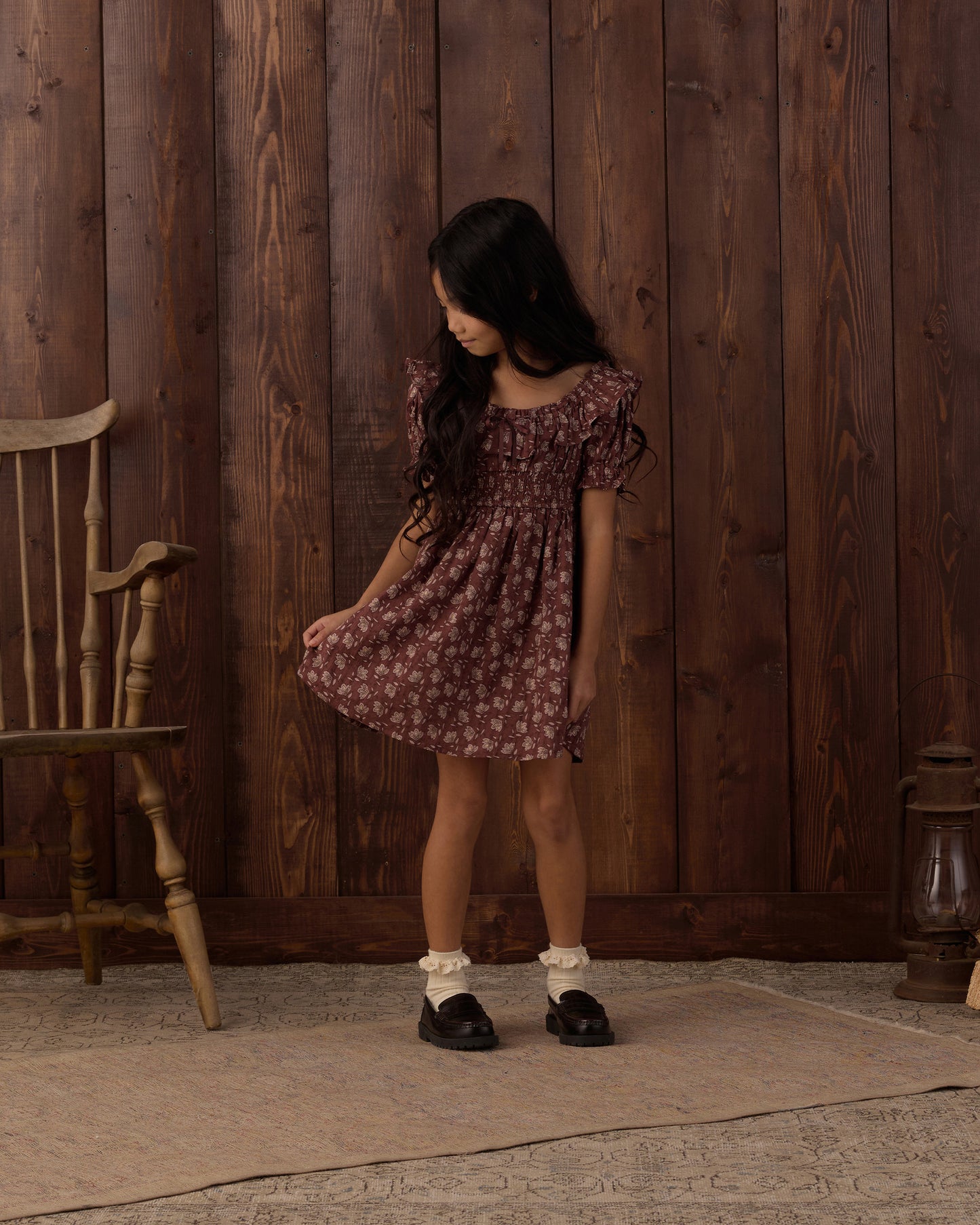 Dillon Dress Iris || Mullberry