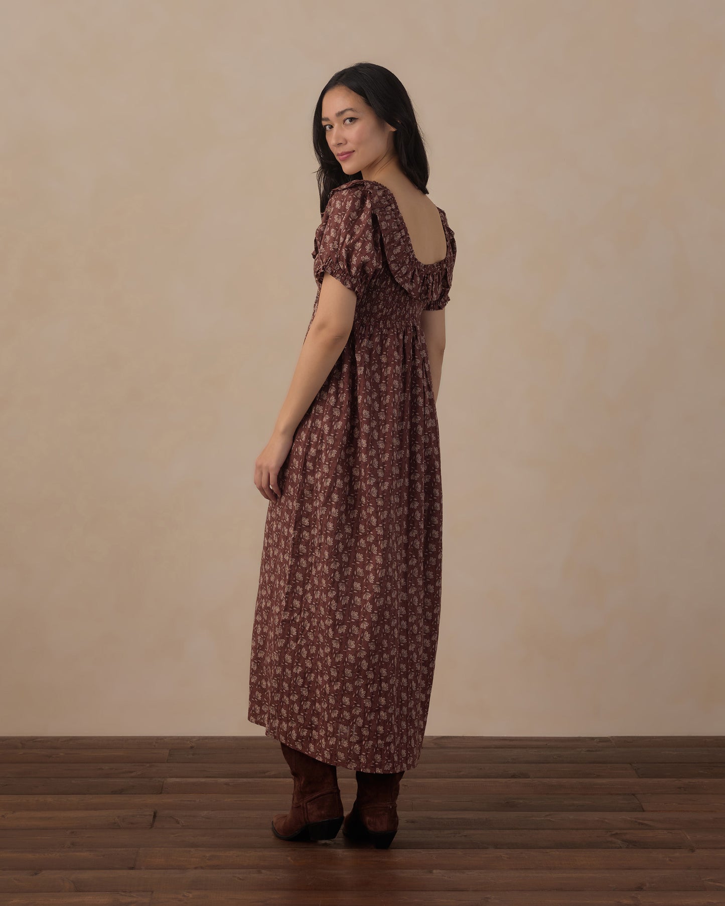 Women's Dillon Maxi Dress || Mulberry Iris