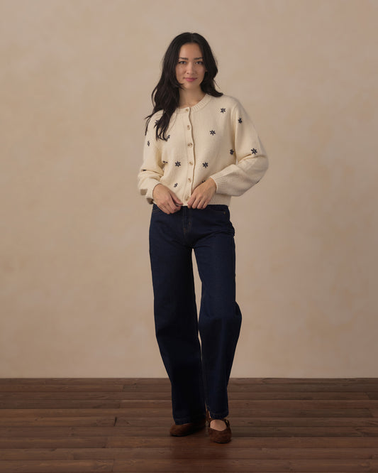 Women's Cheyenne Cardigan || Midnight Daisy