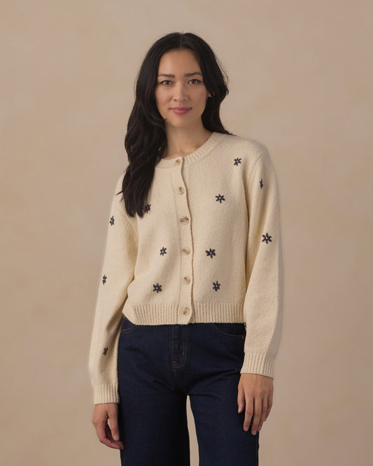 Women's Cheyenne Cardigan || Midnight Daisy