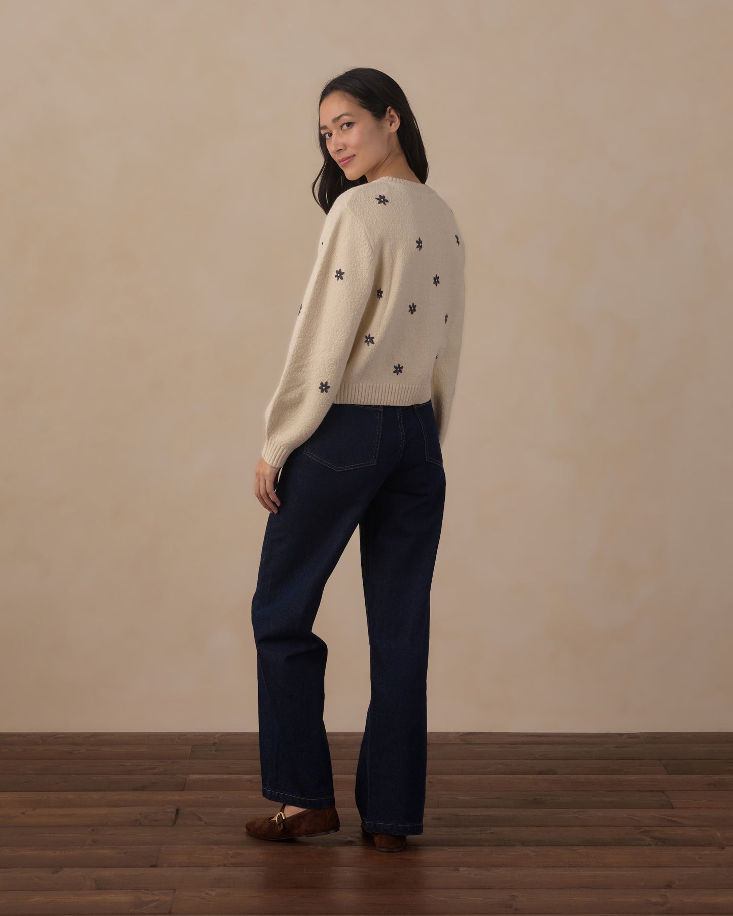 Women's Cheyenne Cardigan || Midnight Daisy