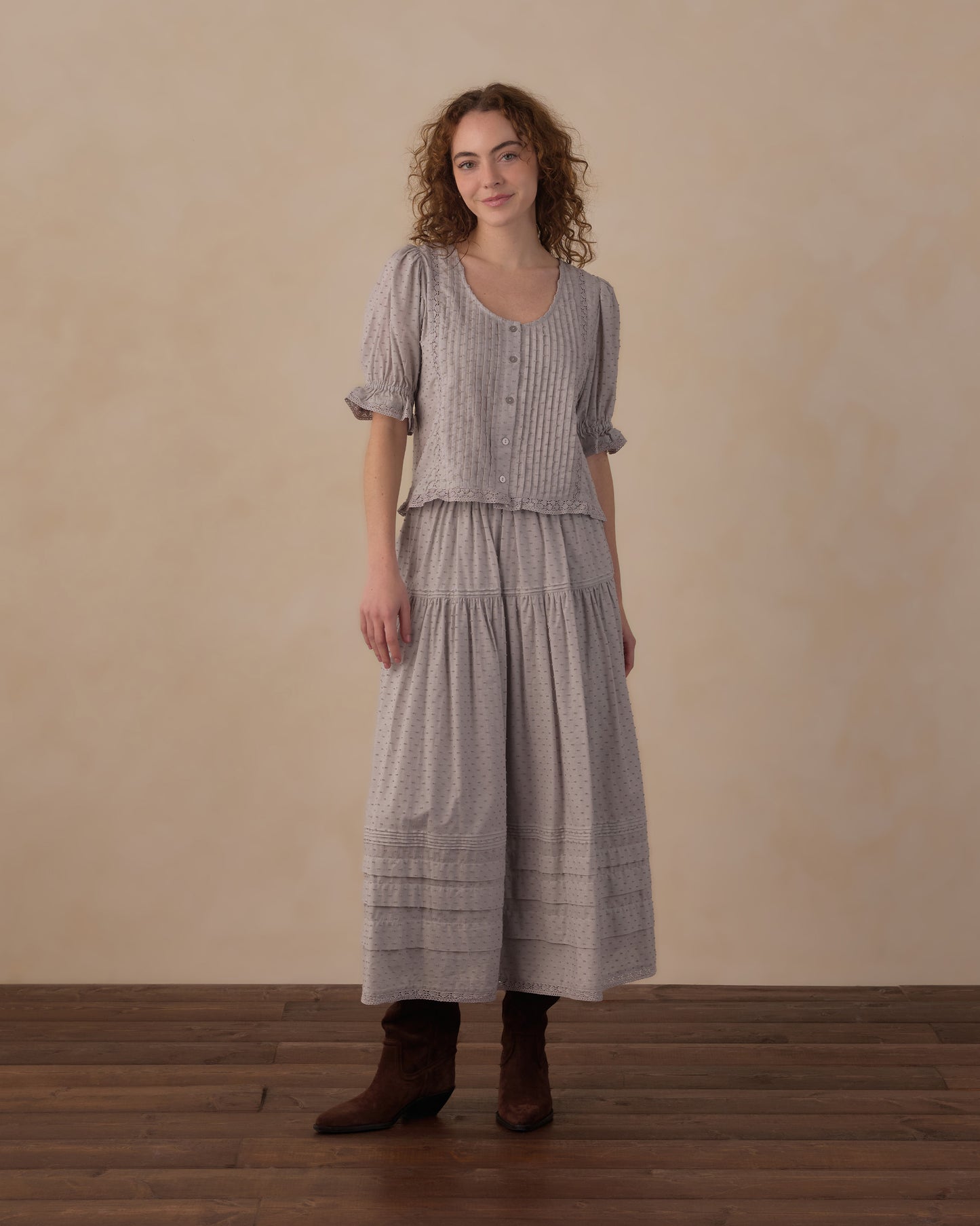 Women's Allie Skirt | Dusty Blue