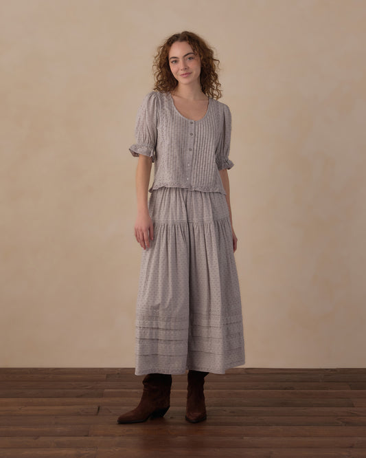 Women's Allie Skirt | Dusty Blue