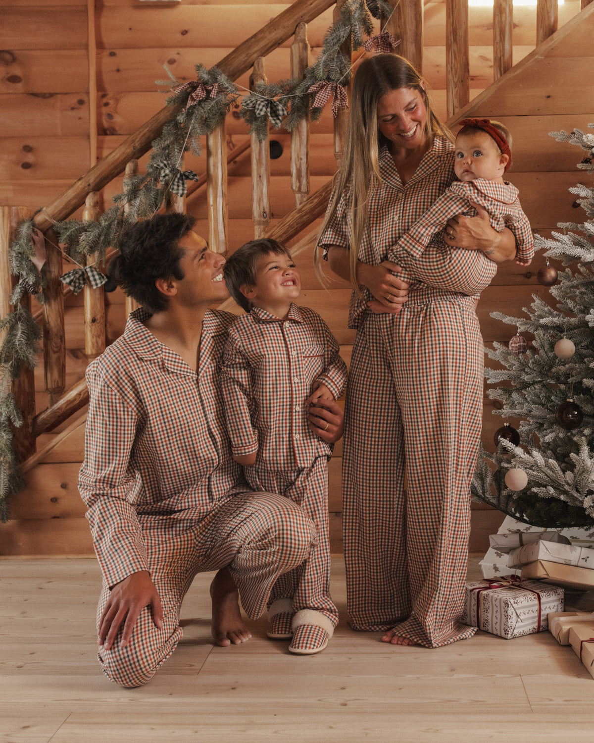 Men's Pajama Top | Holiday Gingham