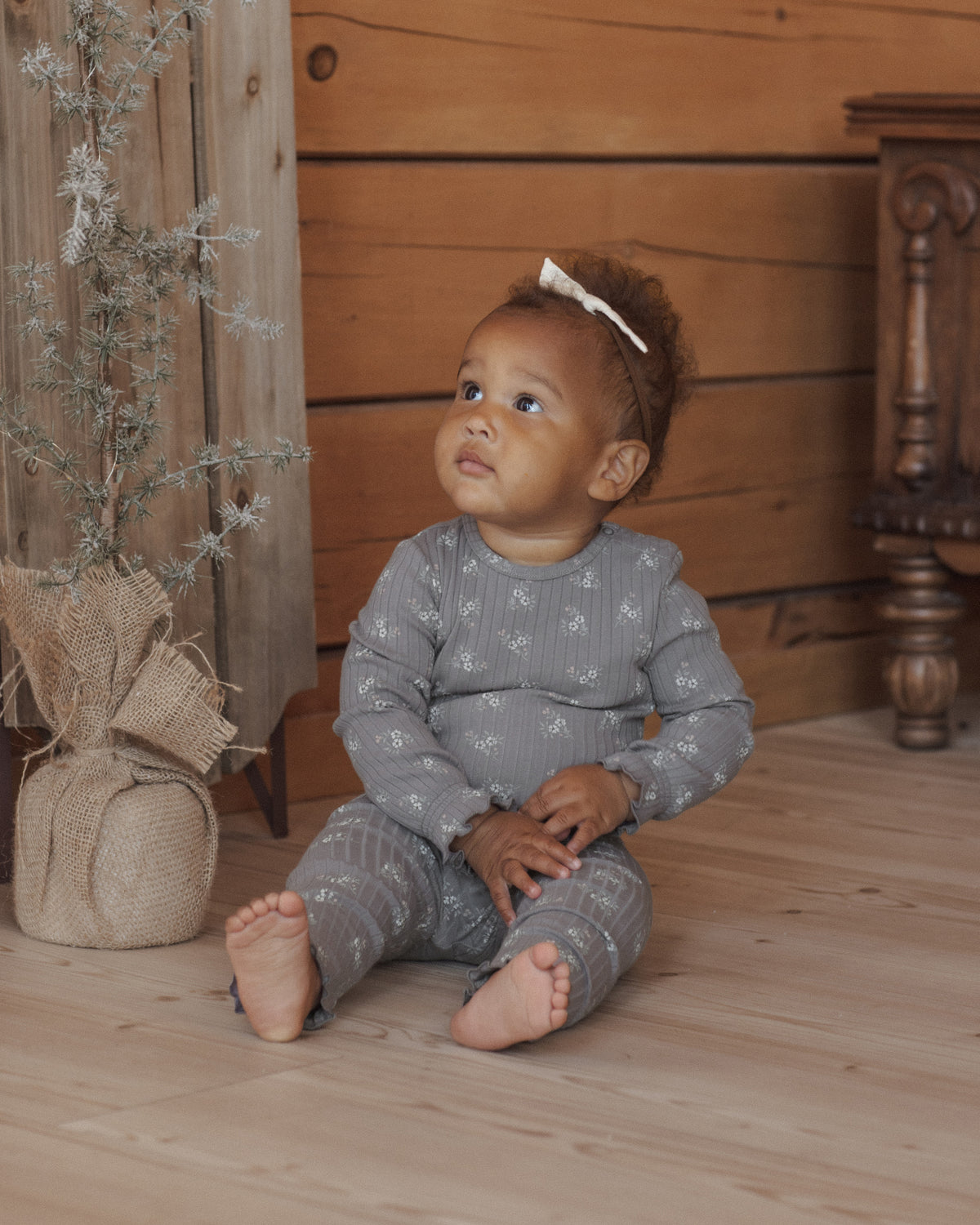 Smyth Bodysuit | Slate Bloom