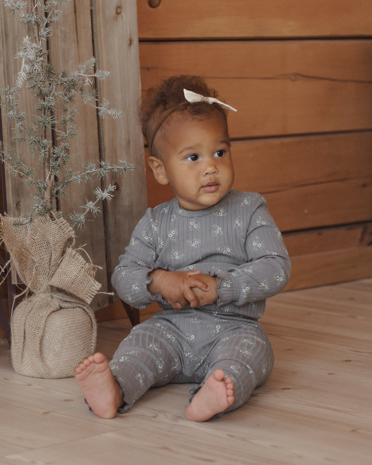 Smyth Bodysuit | Slate Bloom