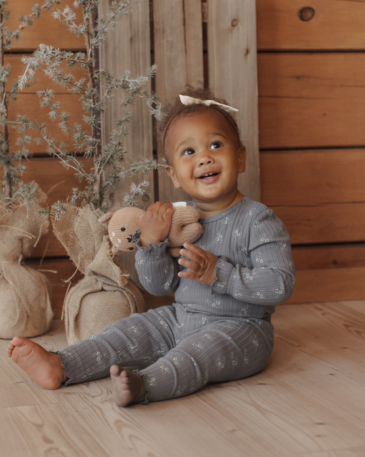 Smyth Bodysuit | Slate Bloom