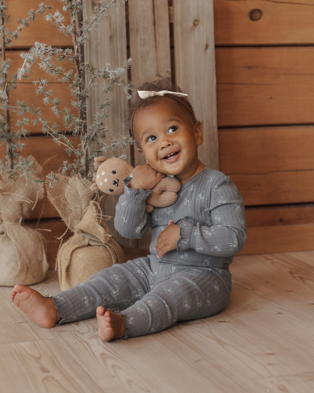 Smyth Bodysuit | Slate Bloom
