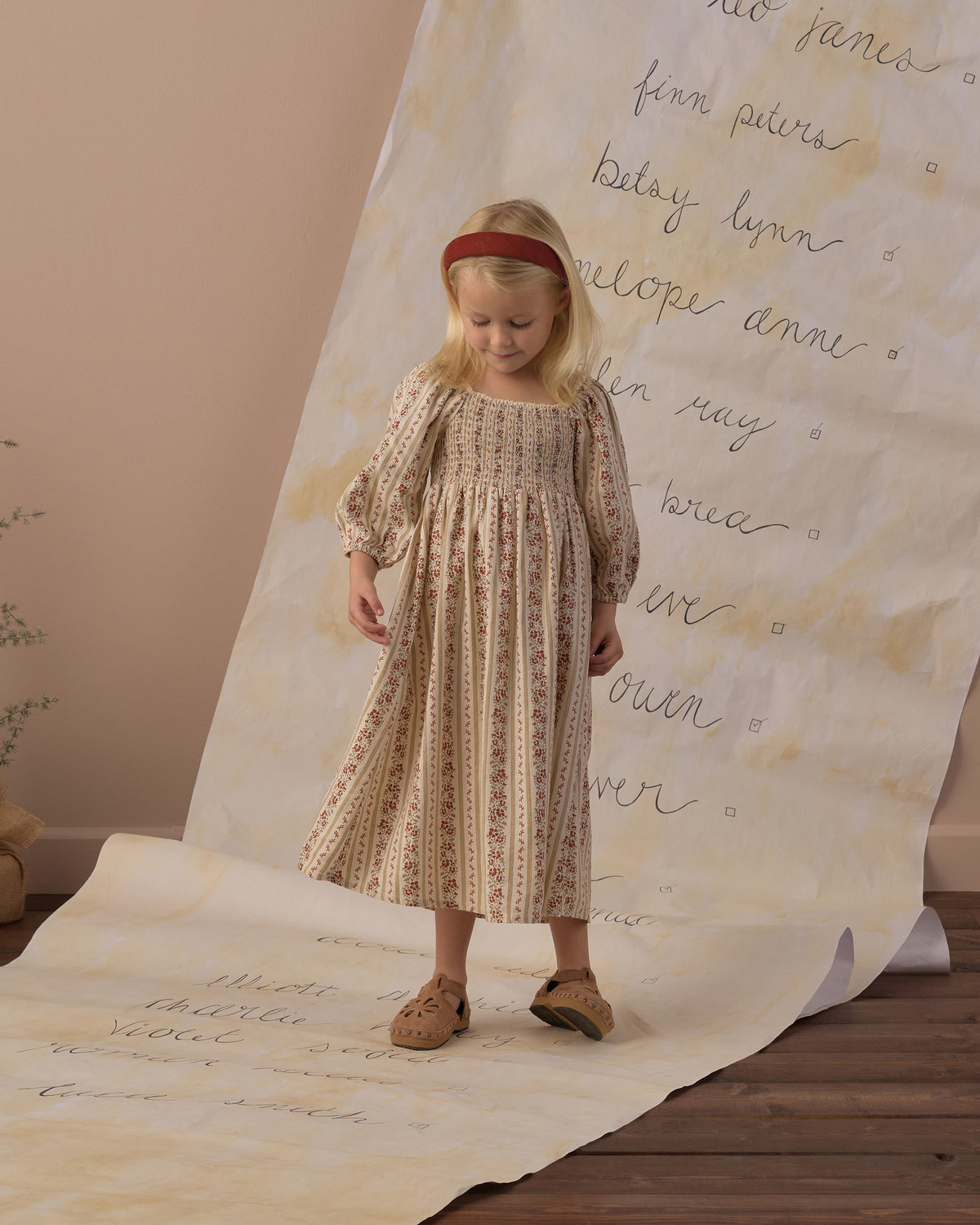 Della Dress | Floral Stripe