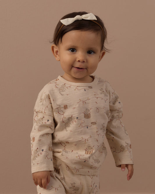 Long Sleeve Tee + Pant Set | Kitties