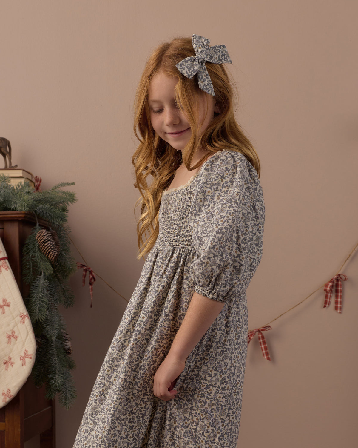 Della Dress | Slate Floral