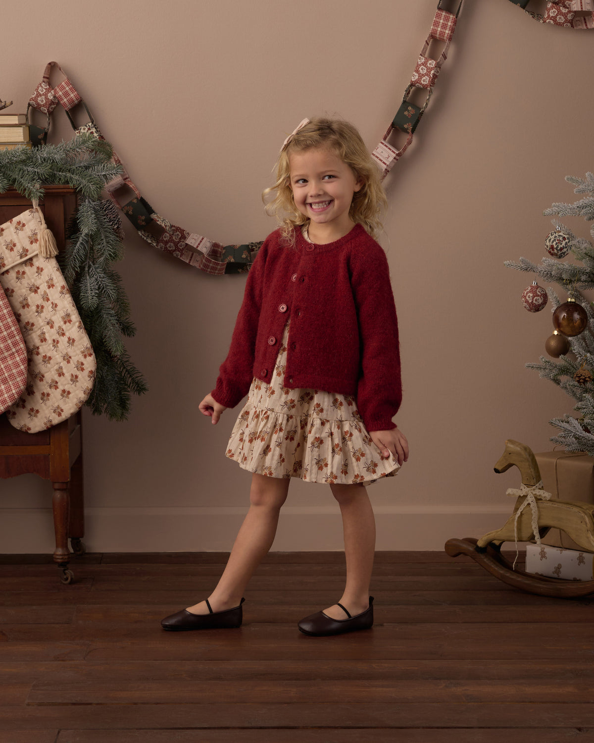 Fuzzy Cardigan | Ruby