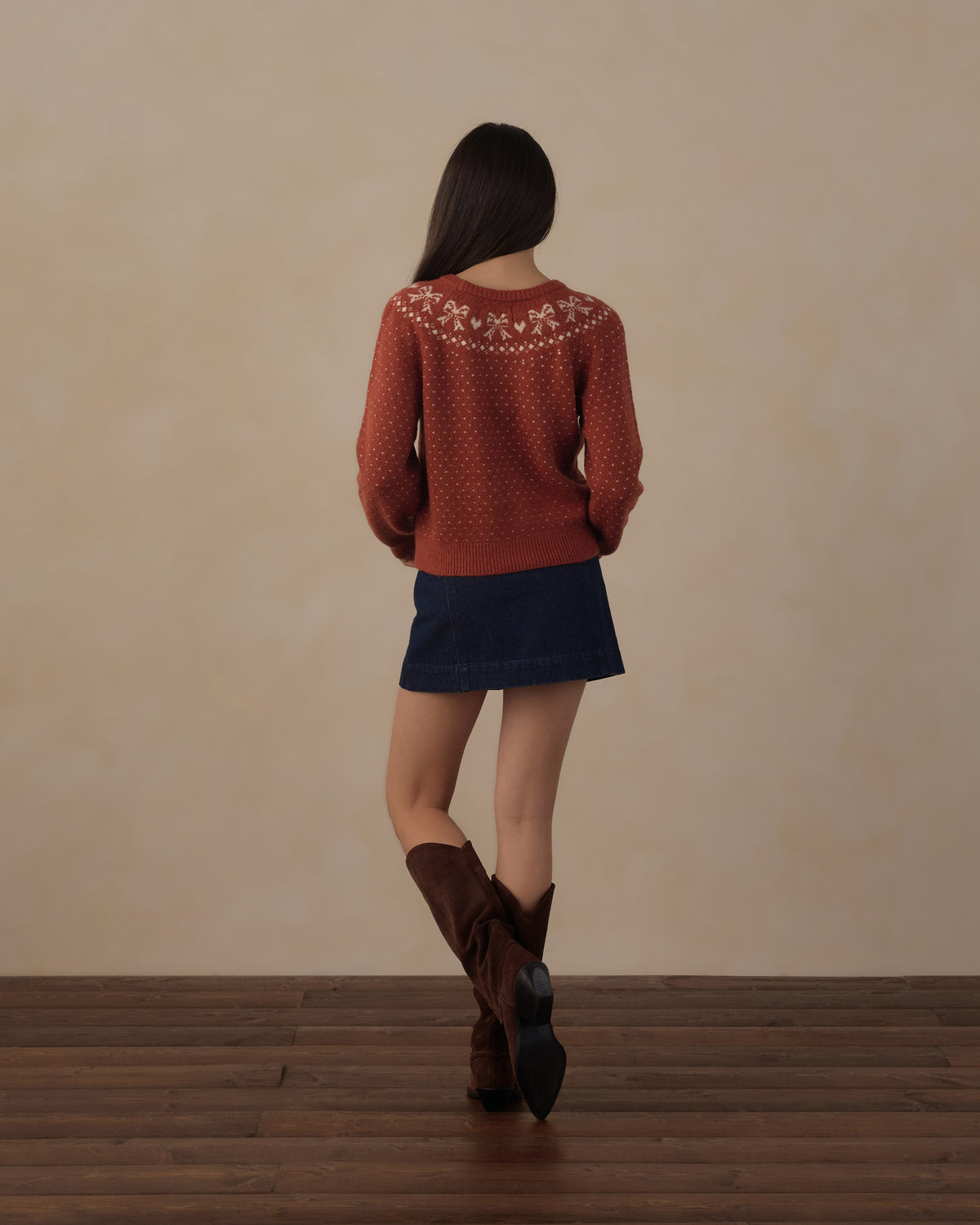 Teen Fair Isle Sweater | Ruby