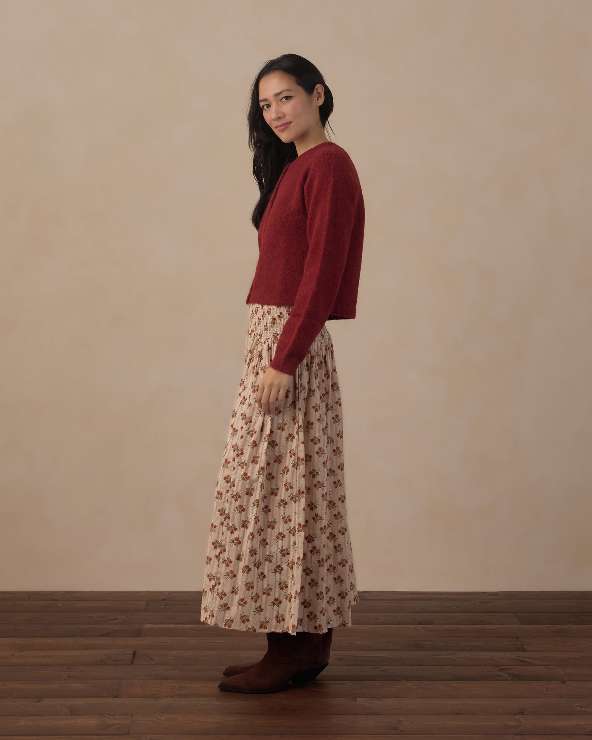 Women's Fuzzy Cardigan | Ruby