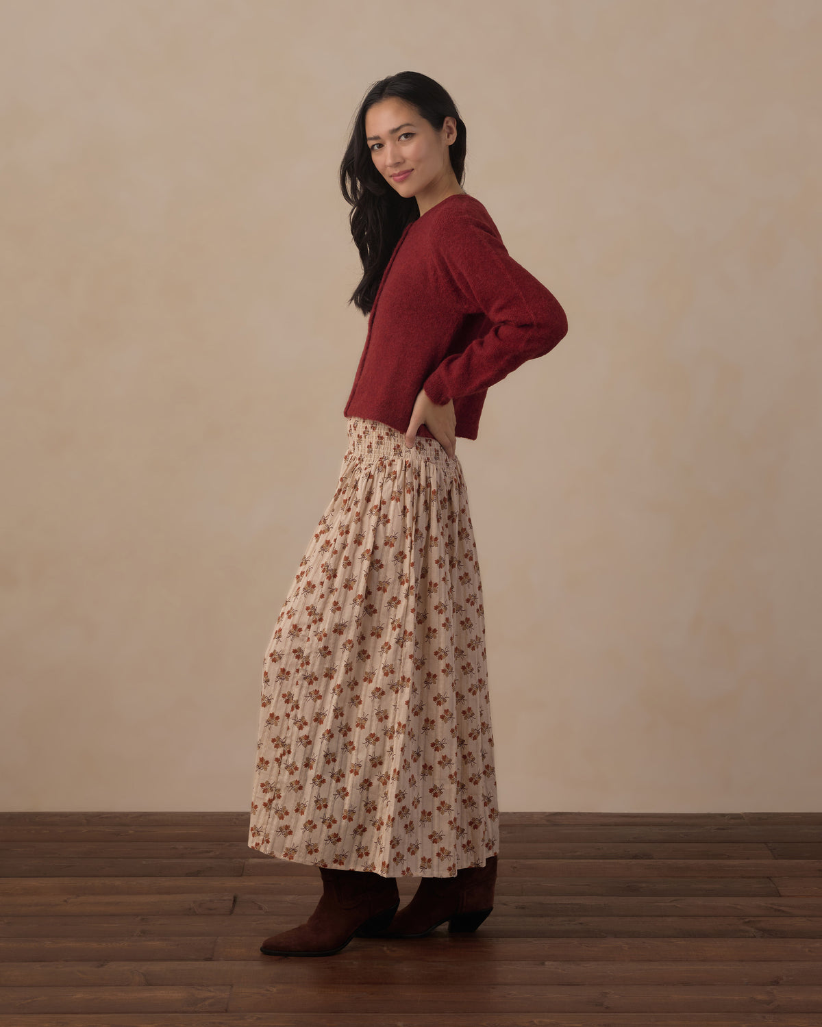 Women's Fuzzy Cardigan | Ruby