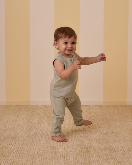 Baby Cru Pant || Sage