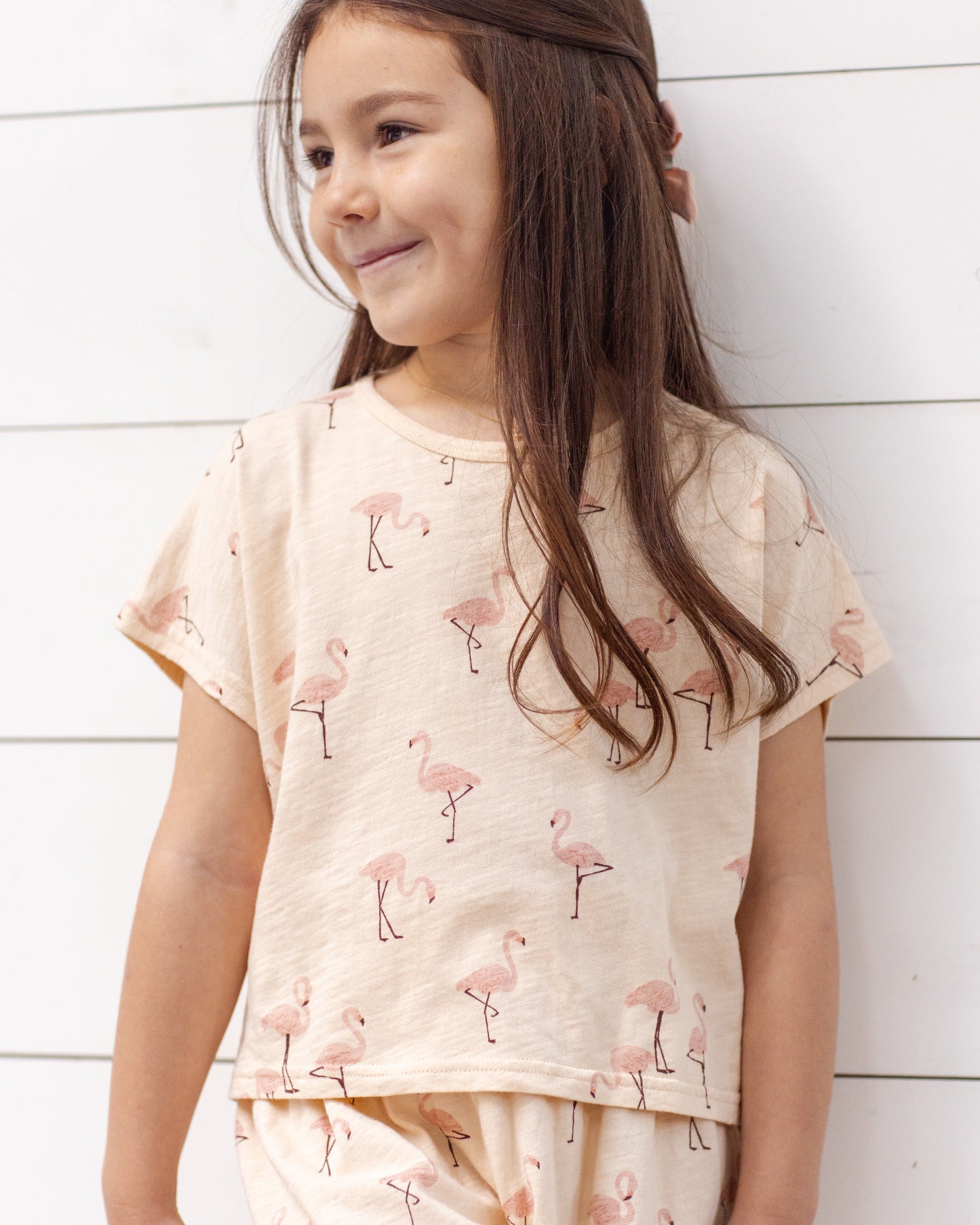 Raegan Set || Flamingo