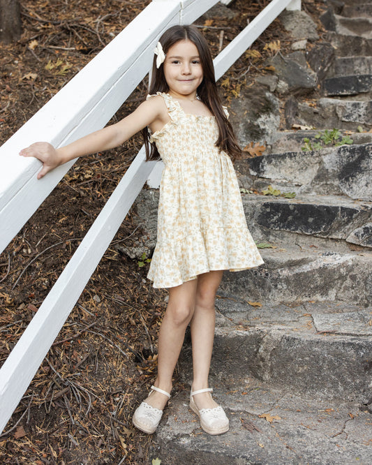 Sutton Dress || Yellow Floral