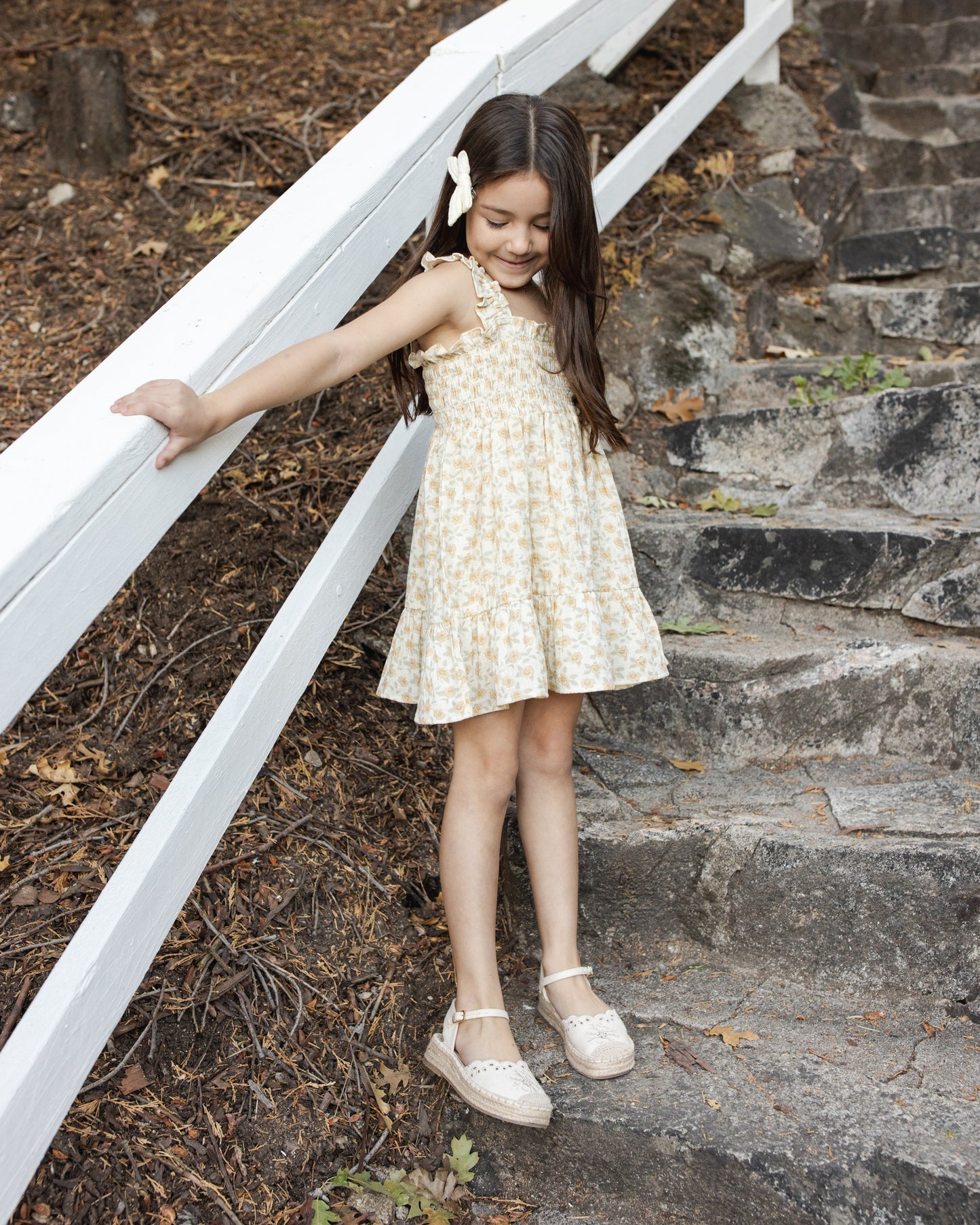 Sutton Dress || Yellow Floral