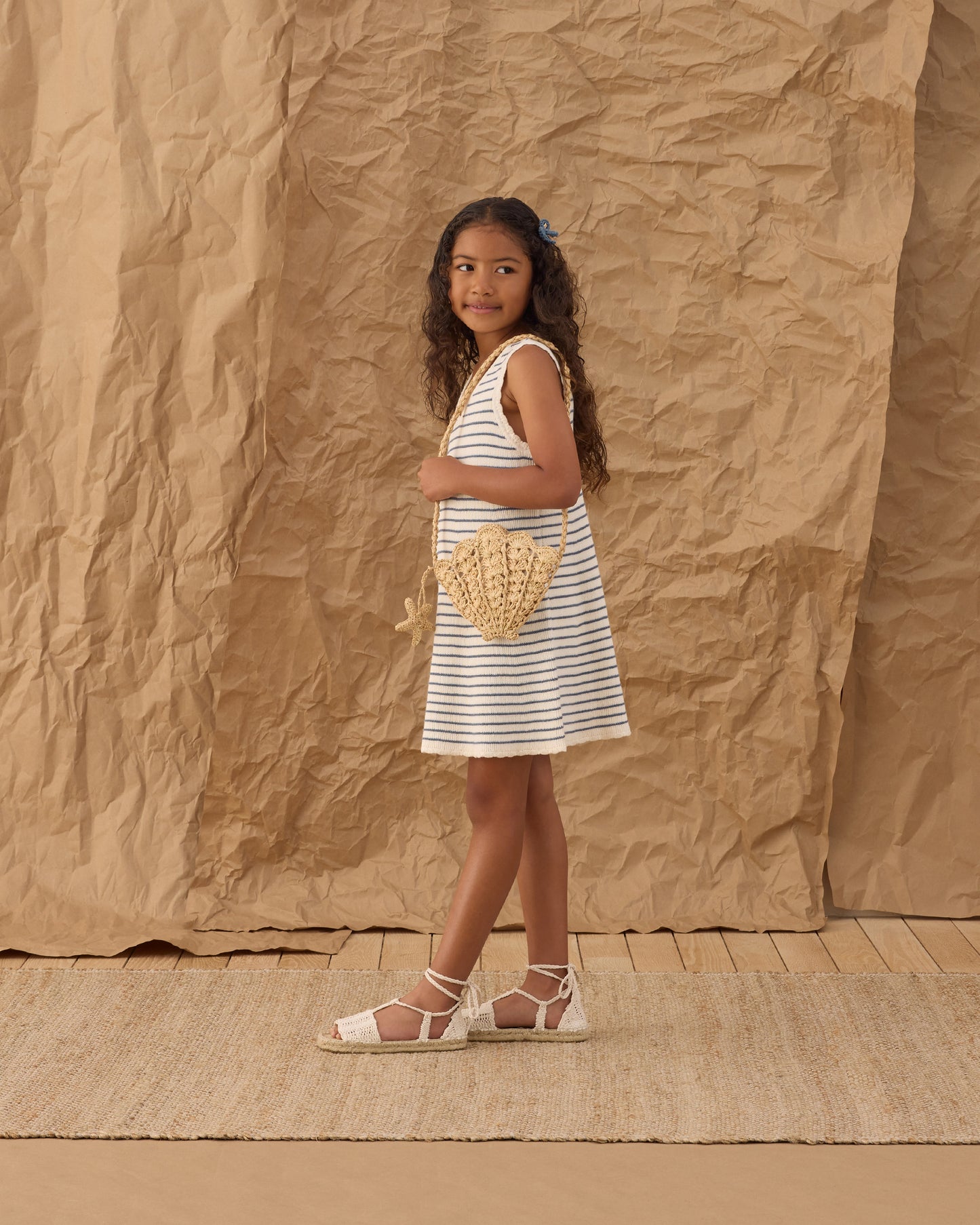 Shell Purse || Straw