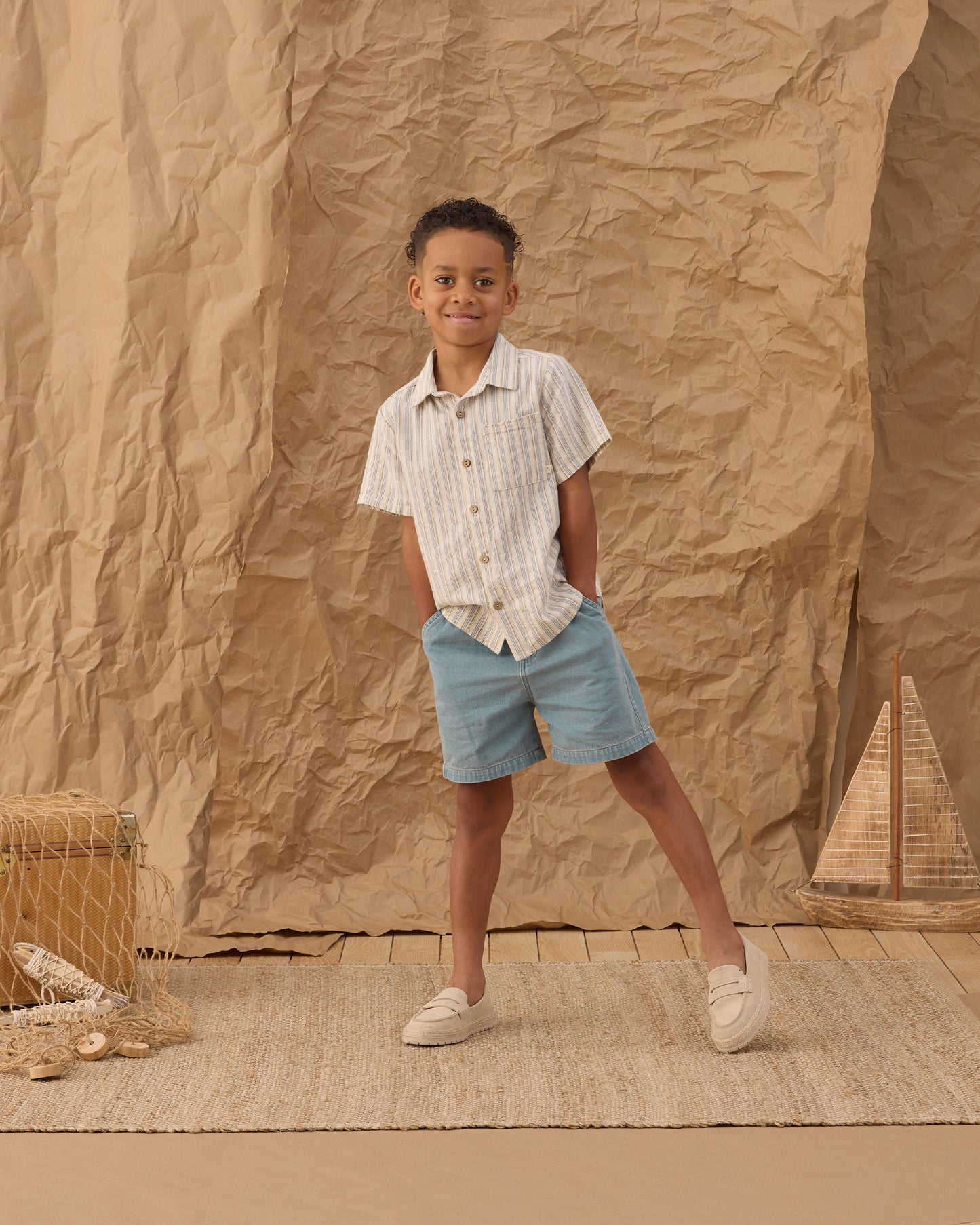 Dawson Short || Washed Blue