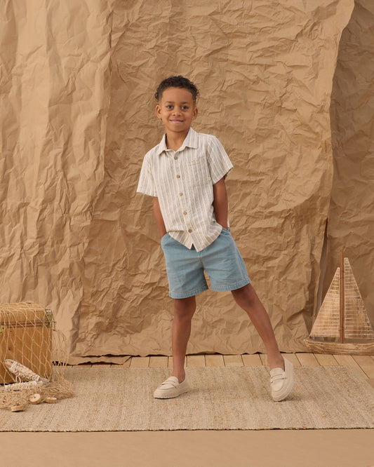 Dawson Short || Washed Blue