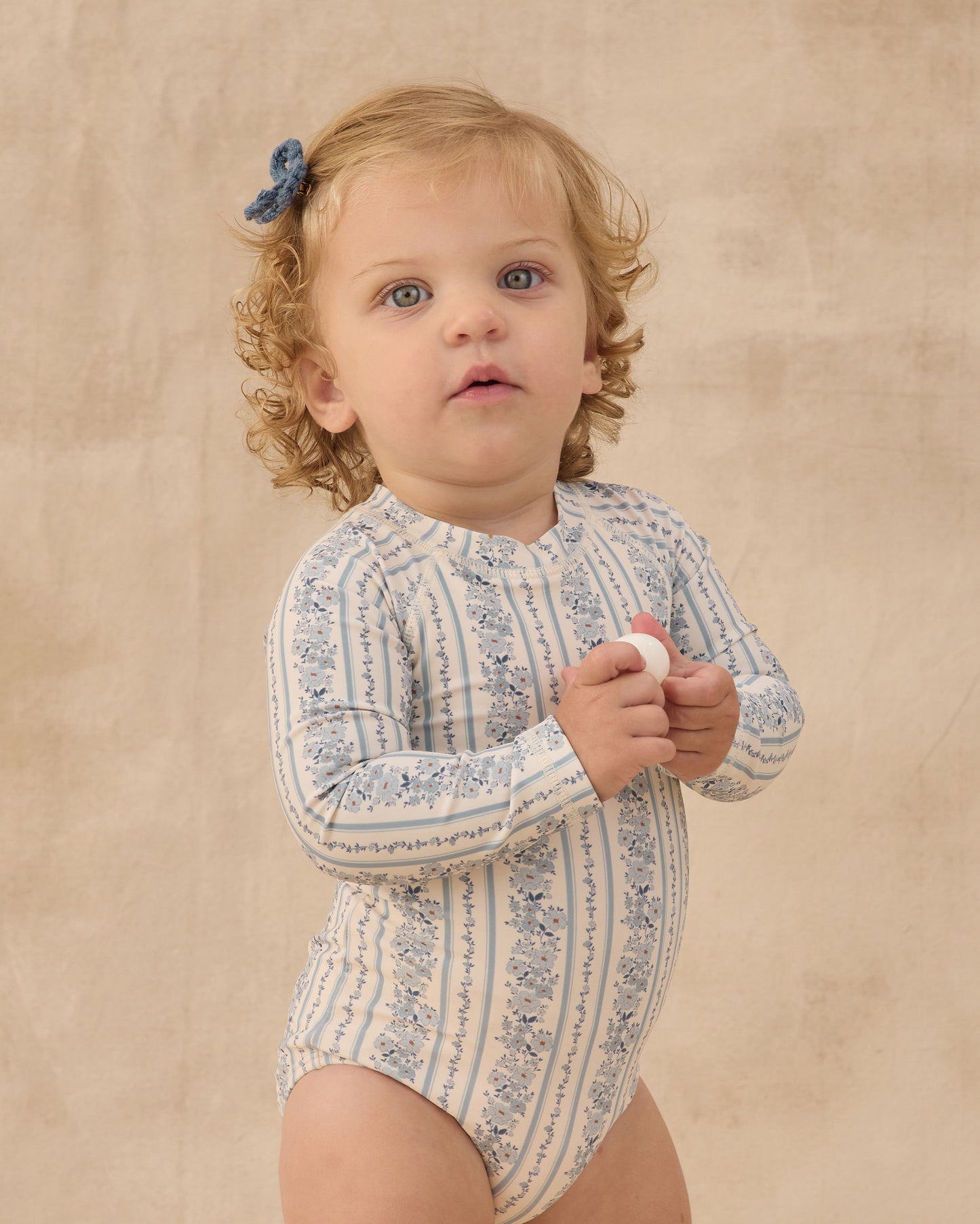 Crochet Bow Clip || Marine