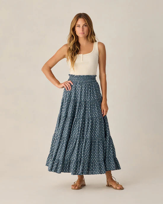 Women's Ruffle Tiered Maxi Skirt | Ditsy