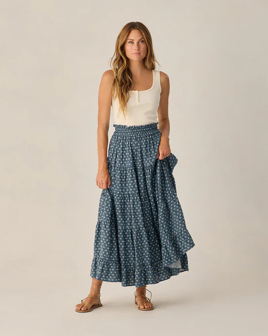 Women's Ruffle Tiered Maxi Skirt | Ditsy