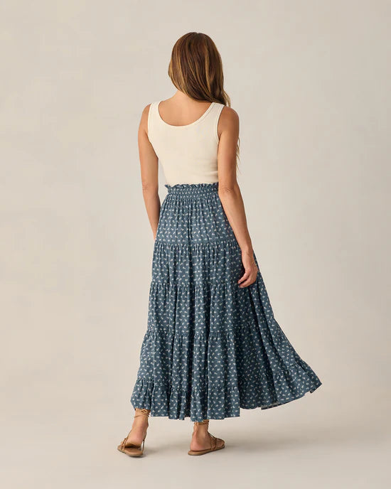 Women's Ruffle Tiered Maxi Skirt | Ditsy