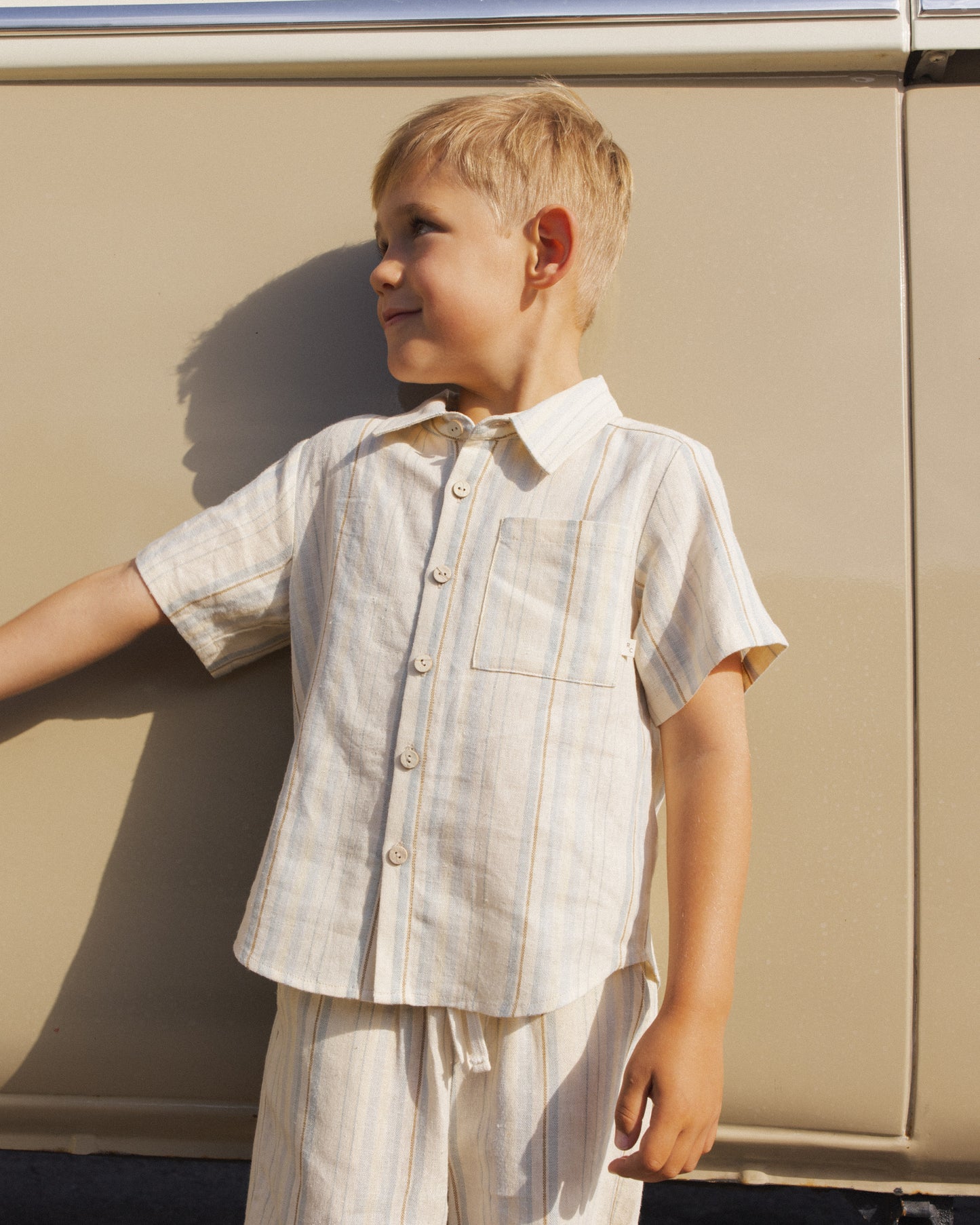 Perry Short || Sea Stripe