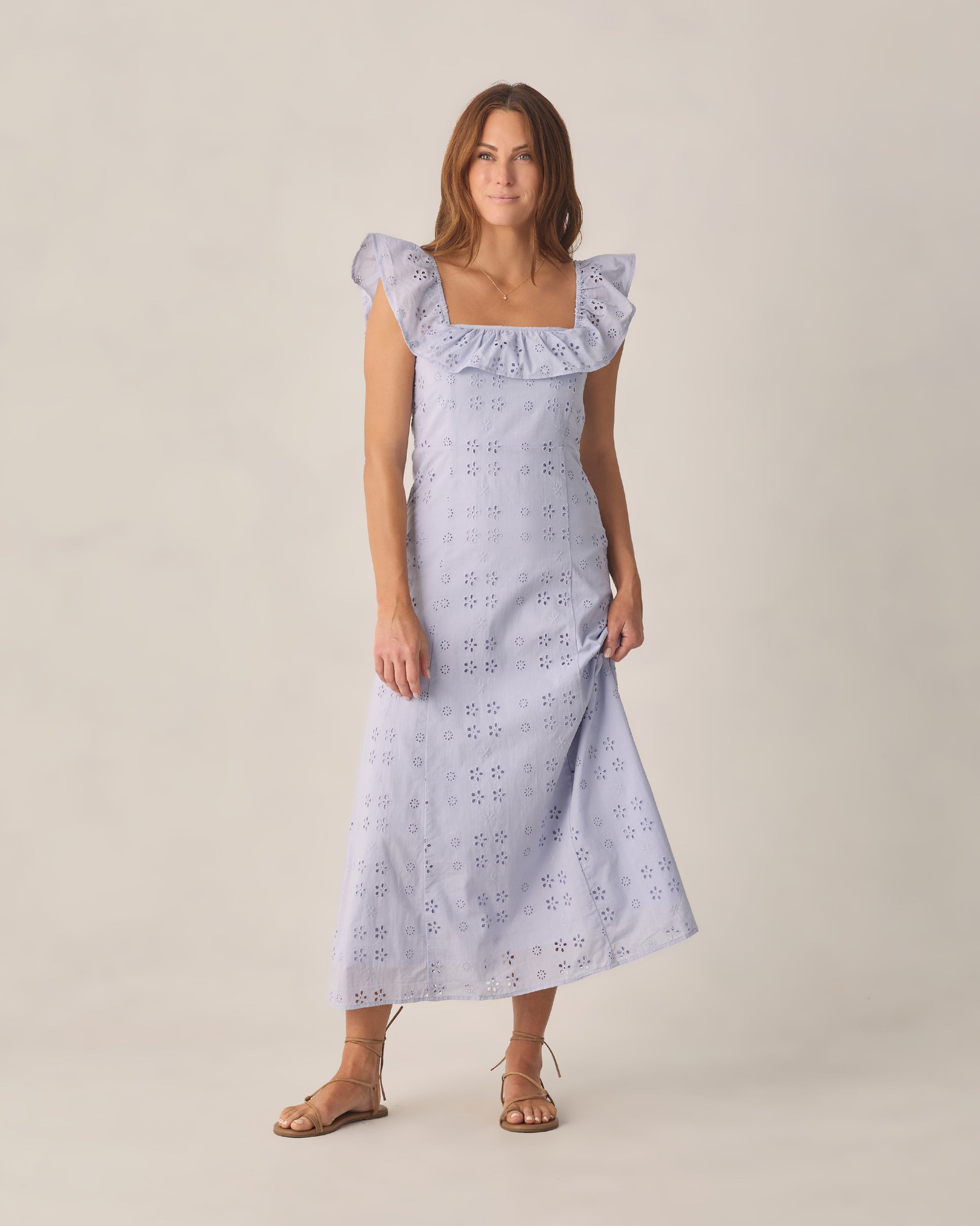 women's periwinkle dress La Femme Long A-Line Prom 32349 Light Periwinkle / 00 A low back Mara Dress in Periwinkle |