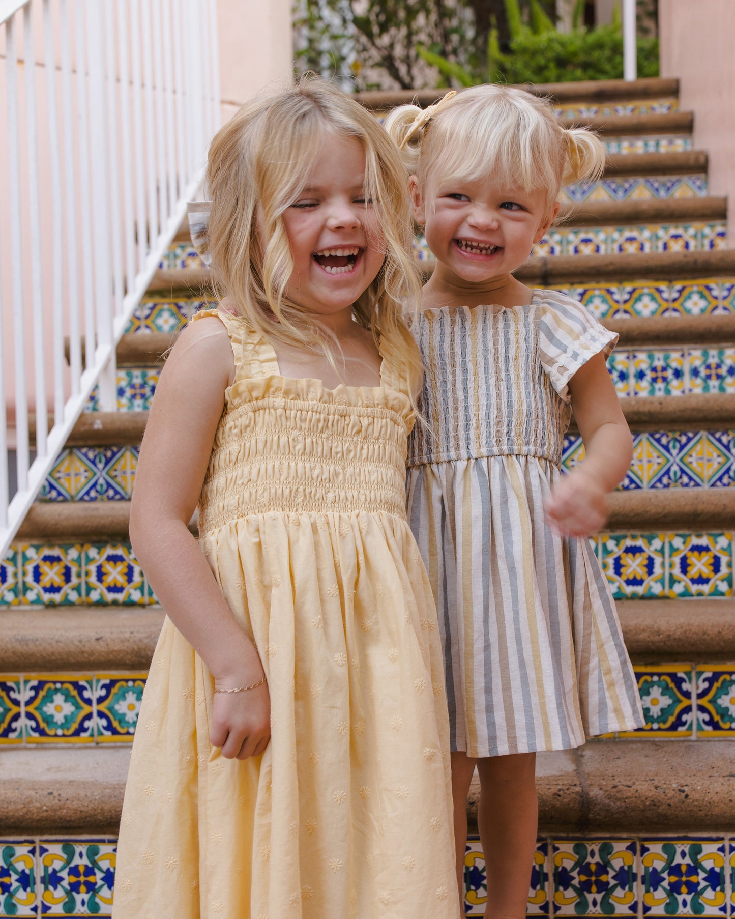 Lindsay Dress || Valencia Stripe