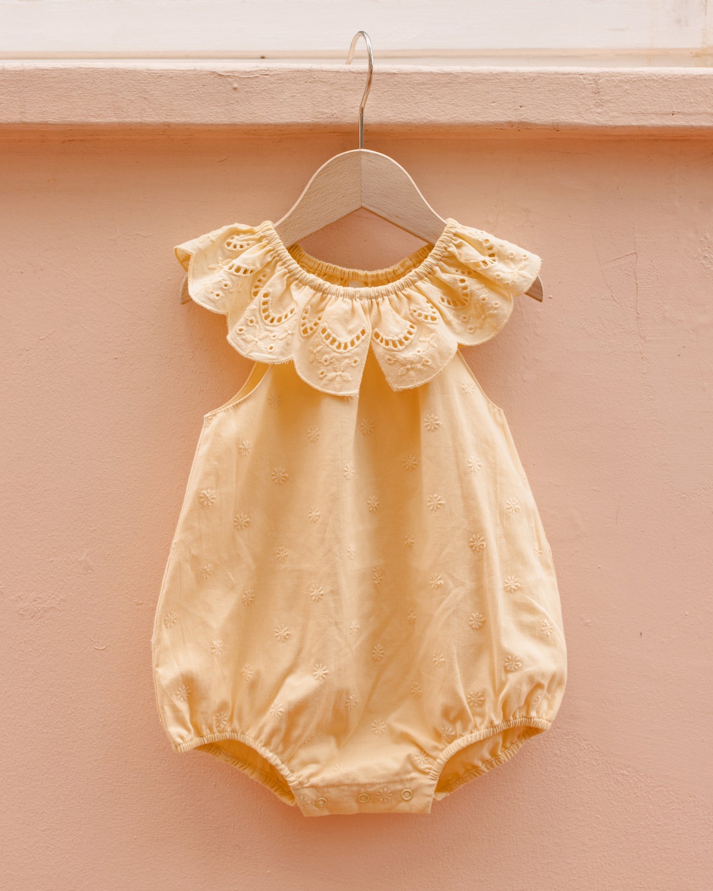 Myla Romper || Lemon