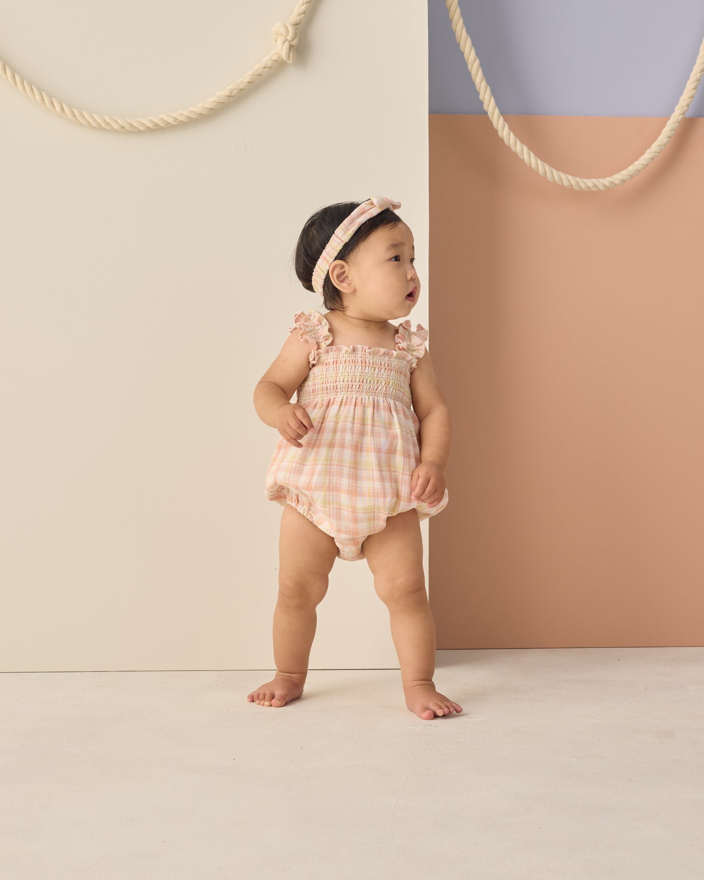 Julia Romper || Summer Plaid